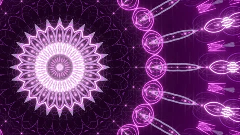 Purple abstract background, motion lines and flashing light, loop Stock Footage 89790365