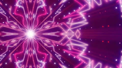 Purple abstract background, motion shapes and flashing light, loop Stock Footage 119431876