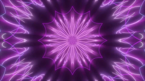 Purple abstract background, motion shapes and flashing light, loop Stock Footage 120466021