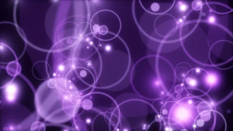 Purple abstract background, motion shapes and particles, loop Stock Footage 125460841