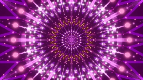 Purple abstract background, motion shapes and flashing light, loop Stock Footage 126560050