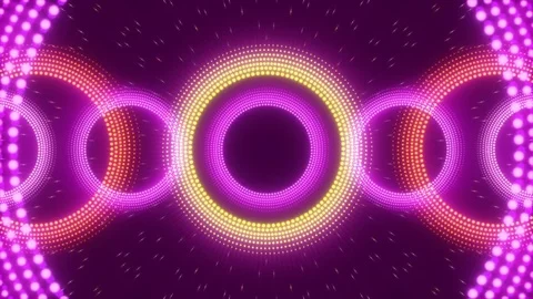Purple abstract background, moving circles, loop Stock Footage 72743959