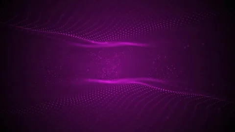 Purple abstract background with moving dots Stock Footage 297573899
