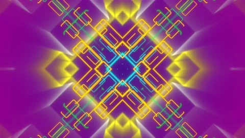 Purple abstract background, moving lines, loop Stock Footage 71675014