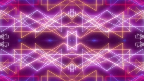 Purple abstract background, moving lines and light, loop Stock Footage 78801618