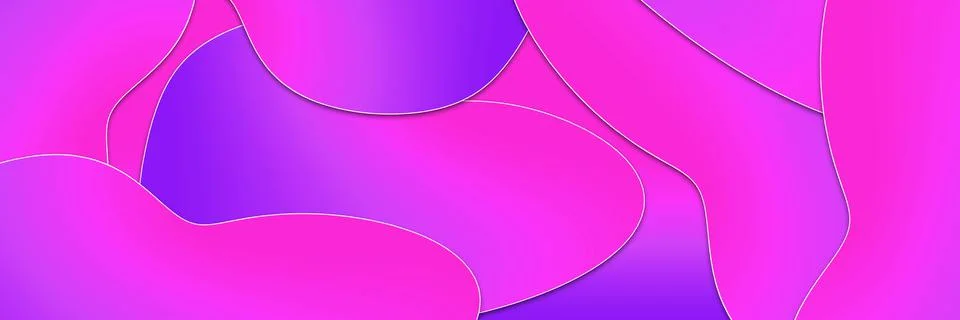 Purple abstract background overlapping layers pattern. Stock Illustration