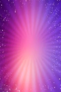 Purple abstract background with rays of light and snow on edges, with space for  Stock Illustration