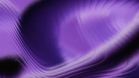 Purple abstract background with wavy lines and gradient effect  modern desi.. Ilustración de archivo