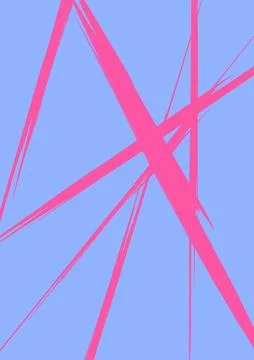 Purple Abstract Brush Line Background Vector Illustration Modern Artistic D.. Stock Illustration