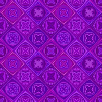 Purple abstract diagonal curved shape tile mosaic pattern background Stock Illustration