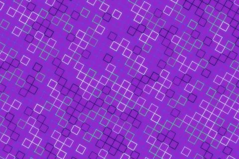 Purple abstract digital background with square patterns 스톡 일러스트