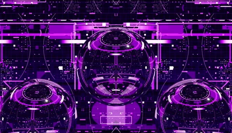 Purple abstract digital glitch pattern Stock Footage 196478605