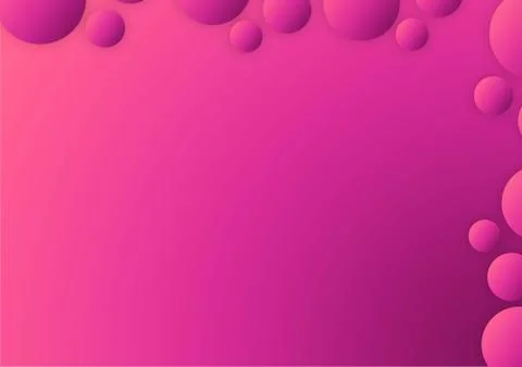 Purple Abstract Empty Gradient Circles Frame With Gradient Background Stock Illustration