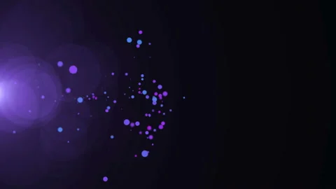 Purple abstract flow liquid animation circles on dark background. 4K animation f Stock Footage 103382896