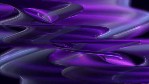 Purple Abstract Form Video stock 261369364