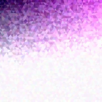 Purple abstract geometric irregular regular triangle background Stock Illustration