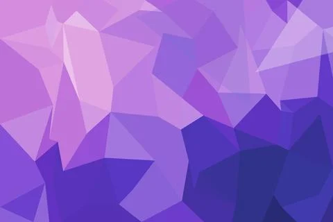 Purple abstract geometric pattern with triangles and polygons Stock Photos