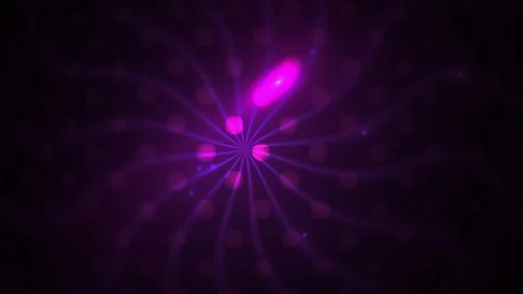 Purple Abstract Light Rays Rotating on Dark Background for Motion Graphics Stock Footage 344723710