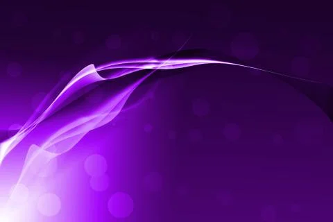 Purple abstract lines with glowing background Stock Illustration