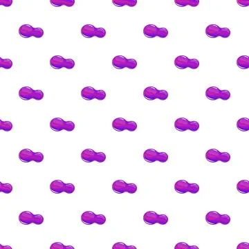 Purple abstract microbiology pattern creating seamless background Illustrazione stock