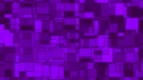 Purple abstract pattern of overlaid rectangles suitable for backgrounds, graphic Stock Footage 323918652