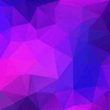 Purple Abstract Polygonal Background Stock Illustration