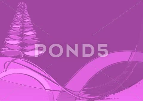 Purple abstract retro christmas background illustration Stock Illustration