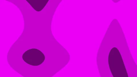 Purple abstract shapes create a vibrant background design; great for wallpaper Stock Footage 299889641