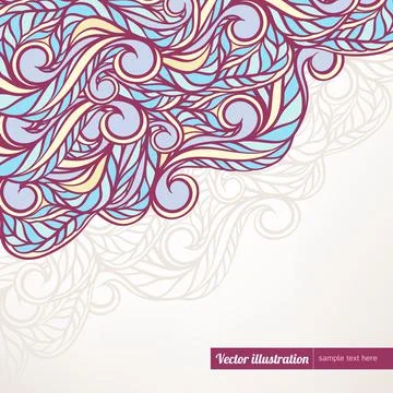 Purple abstract striped background Illustrazione stock
