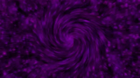 Purple Abstract Vortex with Spinning Particles - Large Stock Footage 133196316