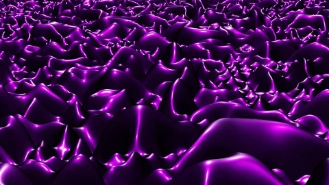Purple Abstract Wave Motion Background in Dolly View Stock Footage 129582555