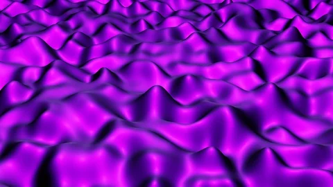 Purple Abstract Wave Motion Background Stock Footage 129584955