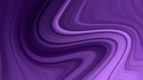 Purple Abstract Waves Flowing Smoothly Across Swirling Liquid Background Видео 333980449
