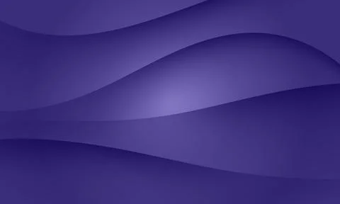 Purple abstract wavy background with smooth gradient. elegant abstract Stock Illustration