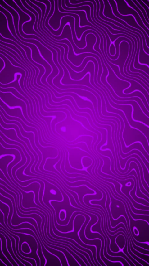Purple Abstract Wavy Lines on Gradient Background Stock Footage 314259904