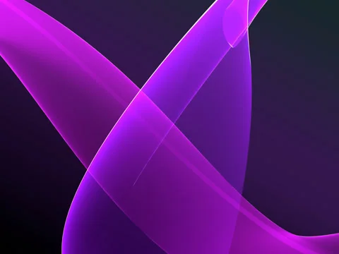 Purple Abstract Wavy Planes Stock Footage 71750765