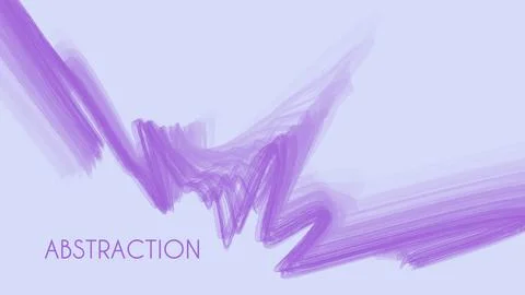 Purple abstraction on lavender background. Subtle vector graphics Illustrazione stock