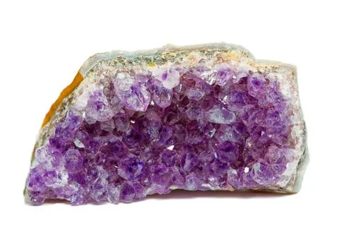 Purple amethyst Stock-Fotos