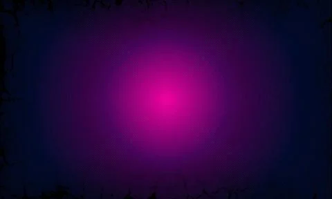 A purple and black background with a bright light circle of fingerprint effect Stock Illustration