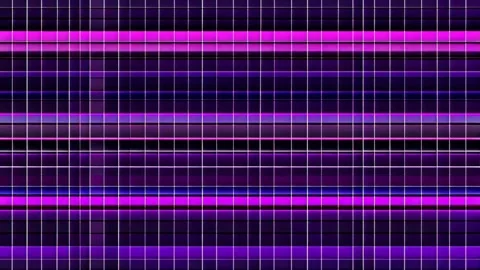 A purple and black checkered pattern on a wall Stock Footage 258281777