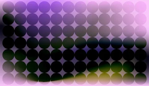 Purple and black circular pattern with gradient background Stock Illustration