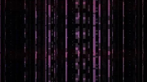 Purple and black digital code background. Stock Footage 335374297