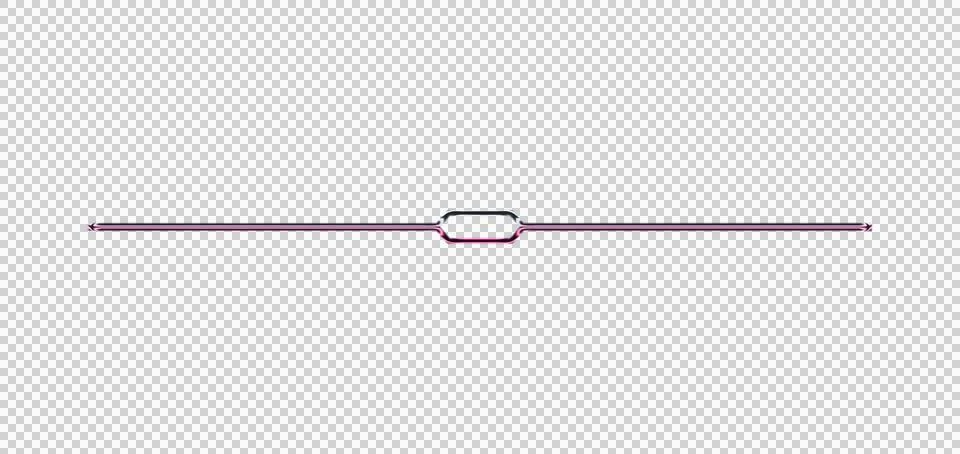 Purple and black gradient horizontal ribbon with white circle in center Stock Illustration