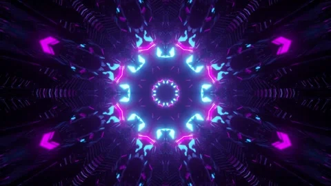 A Purple And Blue Abstract Background With A Star In The Middle Stock Footage 329545565