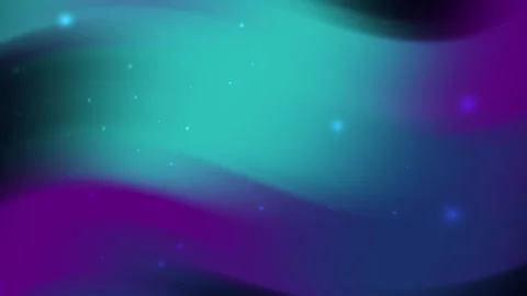 Purple and blue blend creating a smooth wave with small lights Vidéo 297701576