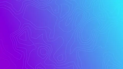 Purple and Blue Gradient Topography Background Stock Footage 314297890
