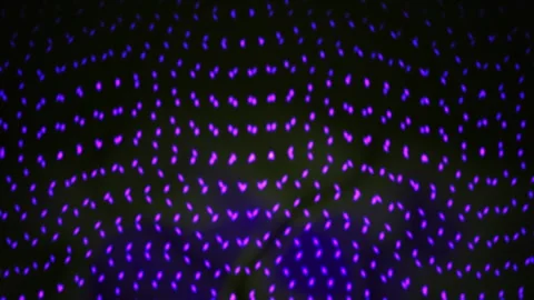 Purple and blue light dots on black. Stock Footage 335114837
