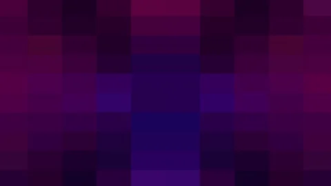 Purple and blue pixelated background 4K animation. Stock Footage 214192583