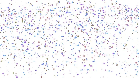 Purple and blue polka dot background Stock Footage 306404816