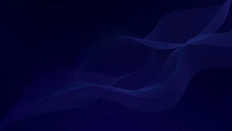 A purple and blue wave background, neon waves, fluid shape wallpaper Stock Illustration